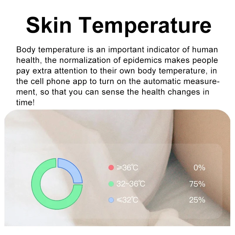 Smart Ring with Charging Case  - Temperature Ring Skin recension och pris