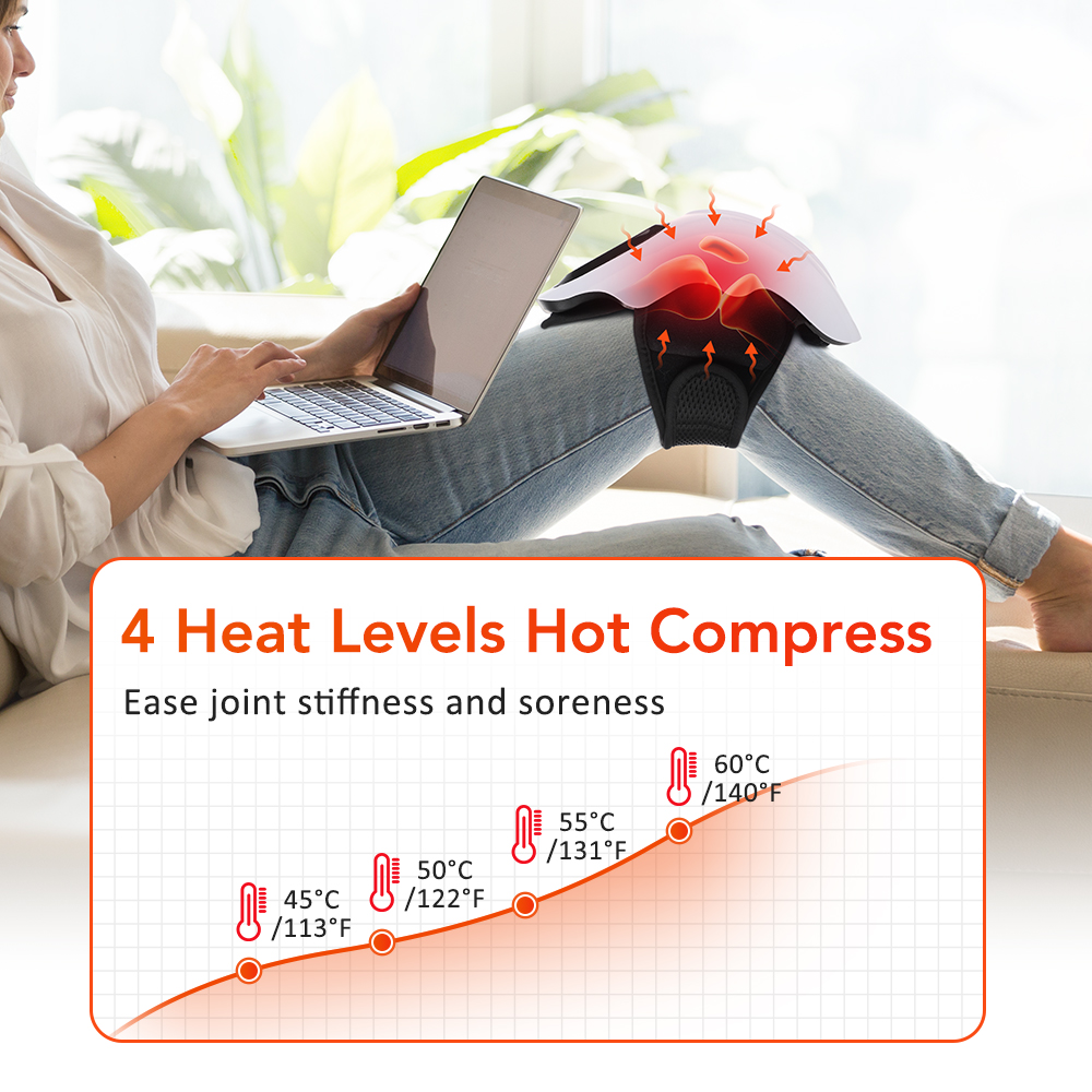 Infrared Knee Massager With 4- - Smart Knee Wrap recension och pris