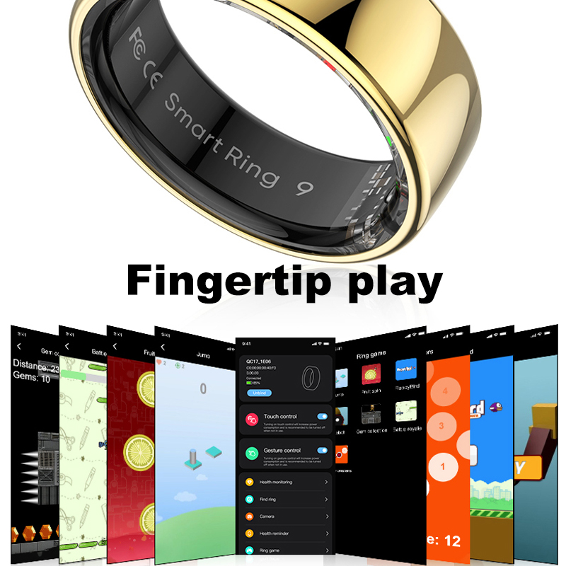 R08 Smart Ring Men Women With  - Temperature Ring Skin recension och pris