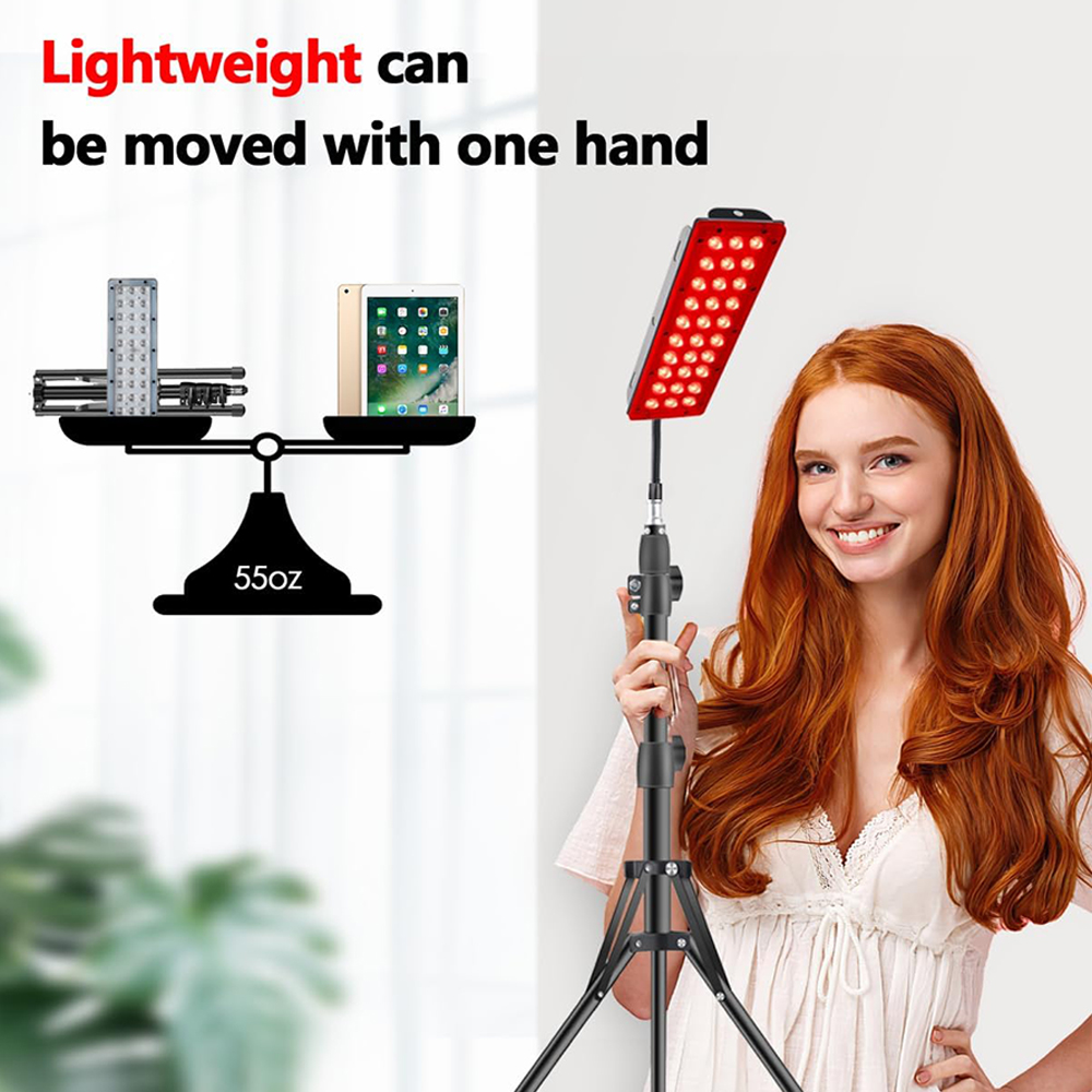 Red Light Therapy Lamp LED Inf - Galvanic Skin Sensor recension och pris