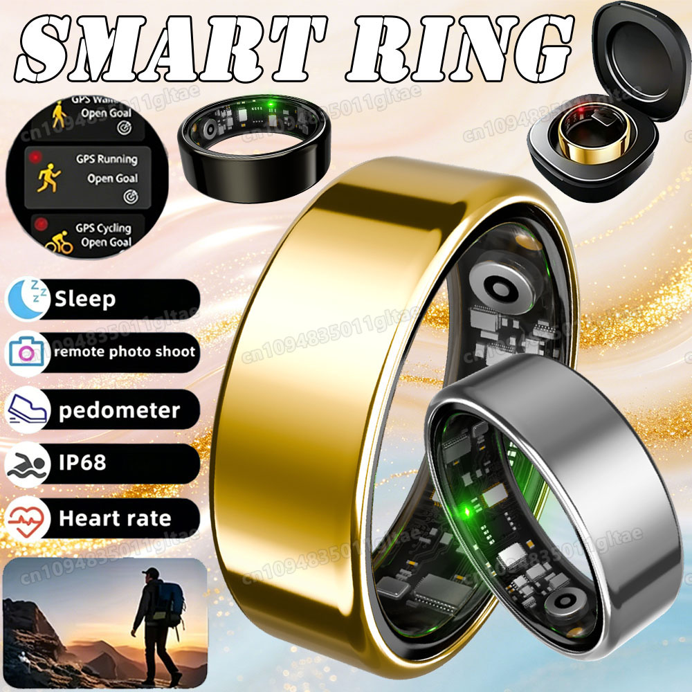 New R09 Smart Ring Men Women w - Temperature Ring Skin recension och pris