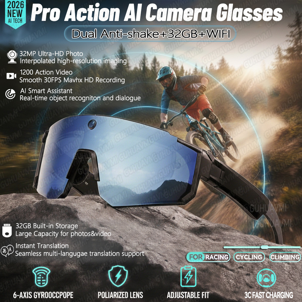 New AI smart shooting&recordin - Smart Glasses Lens recension och pris