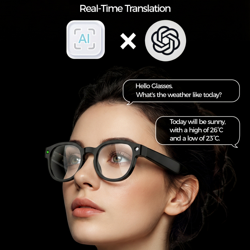 Xiaomi AI Camera Glasses Multi - Smart Glasses Lens recension och pris