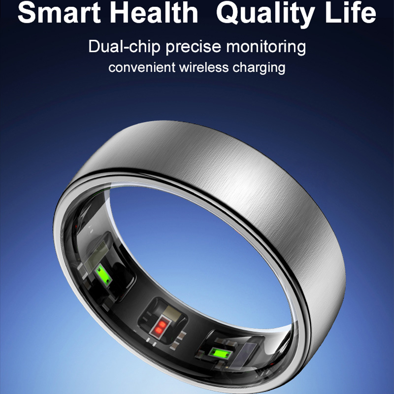 R10 Charging Case Smart Ring M - Temperature Ring Skin recension och pris